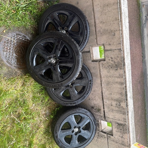 その他 [Excellent Condition] 17-inch Wheels Genuine PRIUS 215/45R17 Summer Tires