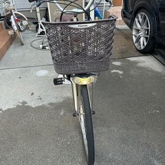 パナソニック　電動自転車　バッテリー２個付き〜　中古　現状　大阪府茨木市〜の画像