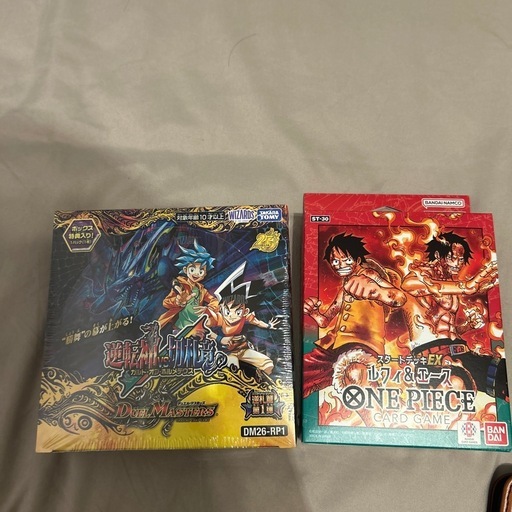 未開封 デュエルマスターズ＆ワンピースカード セット