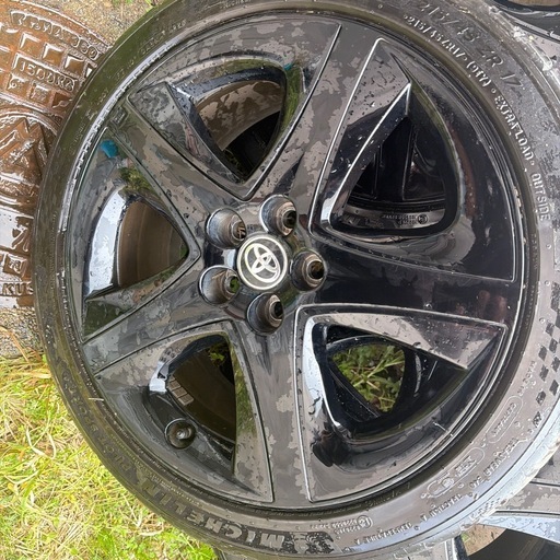 [Excellent Condition] 17-inch Wheels Genuine PRIUS 215/45R17 Summer