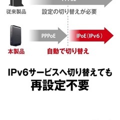 BUFFALO  WiFi 無線LAN ルーターの画像