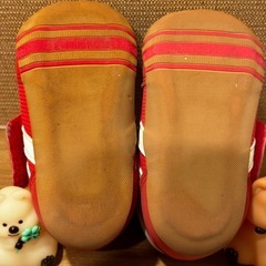 ミキハウス　12cm  赤の画像