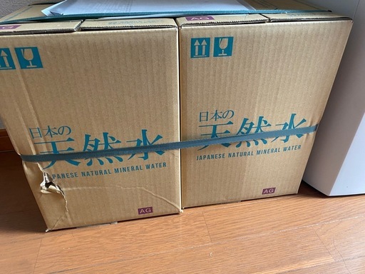 PUHHA ウォーターサーバー、取り替え用の水 12L×2本