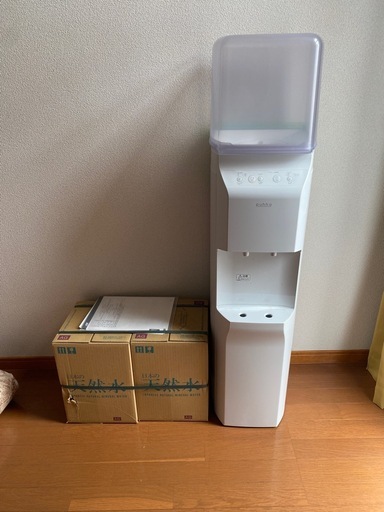 PUHHA ウォーターサーバー、取り替え用の水 12L×2本