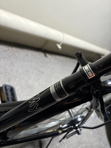 ギア付き24インチ自転車