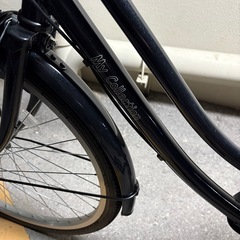 ギア付き24インチ自転車の画像