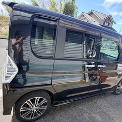 タントカスタムX🔥パワスラ付‼️機関良好‼️すぐ乗れます‼️の画像