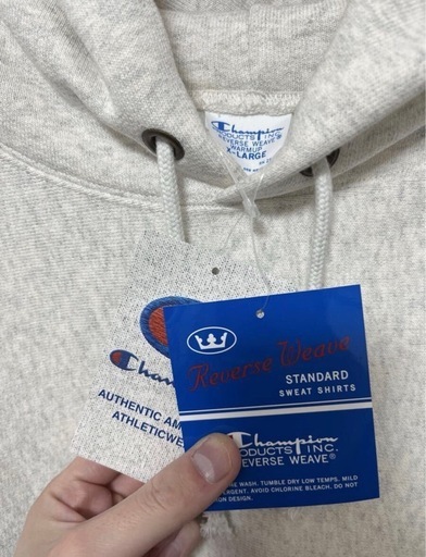 Champion Reverse Weave C3-Y133 XL チャンピオン リバースウィーブ フーデッドスウェットシャツ オート