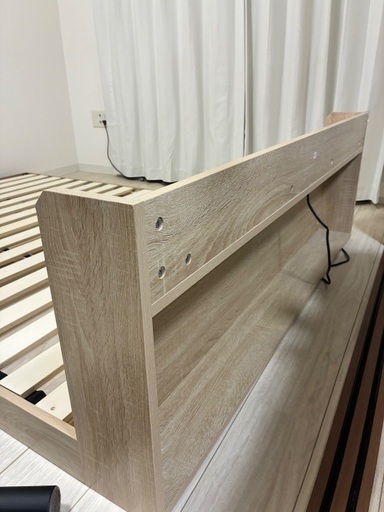 すのこダブルベッド