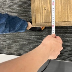 天然木ダイニングベンチの画像