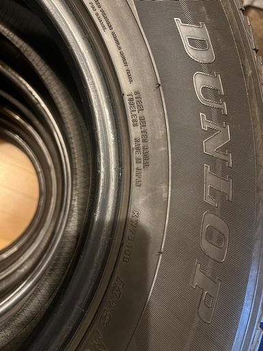 タイヤ4本セット　中古