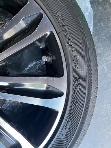 夏タイヤ165/55R15  ホイールが欲しい方