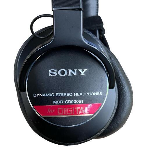 199990 ジャンク品 SONY ソニー ヘッドホン（有線） ブラック MDR-CD900ST [0000000007974]