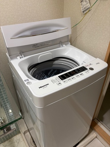 美品/洗濯機/4.5kg