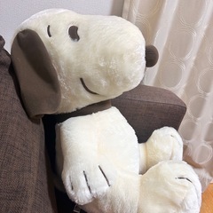 スヌーピーのぬいぐるみの画像