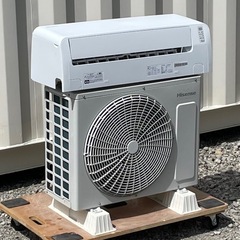 取付け可 ! !◇ハイセンス エアコン 6畳用 2022年 パワフル冷暖 熱交換 