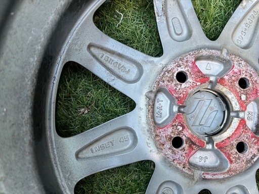 15インチ アルミホイール アルトターボRS純正 165/55R15

