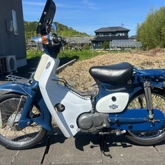 【実動・ボアアップ】ホンダ HONDA スーパーカブ C50 88cc 原付二種 旧車 昭和 カスタム車 の画像