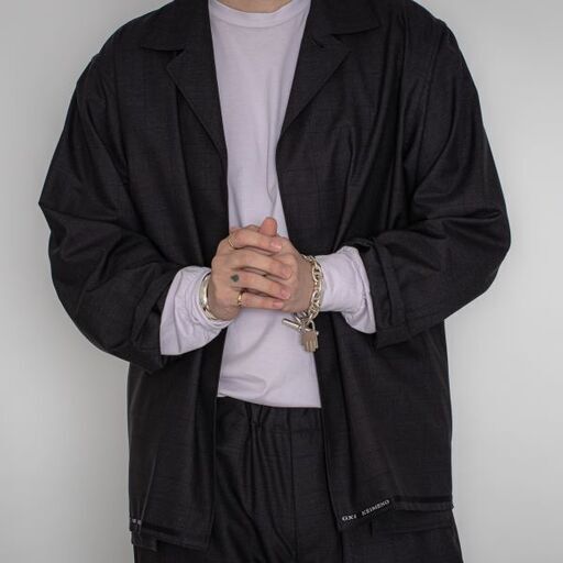 un/unbient アン 21SS 日本製 SILK WOOL PORAL JACKET シルクウールポーラジャケット UNJK32