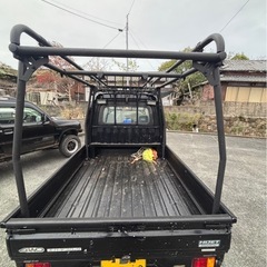 車検R9年12月！ハイゼットジャンボ！４ＷＤ2インチUP！ハードカーゴキャリア！交渉&交換！の画像