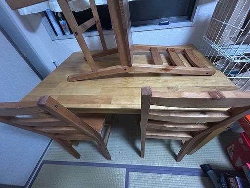 ダイニングテーブル ダイニングチェア 3脚