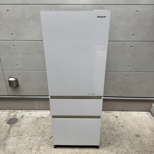 387⭐️配送取付無料★パナソニック冷蔵庫大型3ドア自動製氷ガラス300〜400L 387⭐️配送取付無料☆パナソニック冷蔵庫 大型 3ドア 自動製氷 ガラス