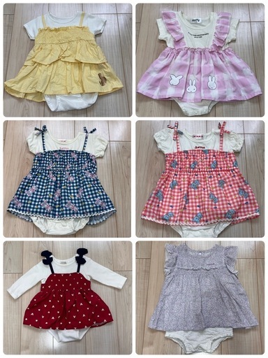 赤ちゃん ロンパース 80cm  15枚セット