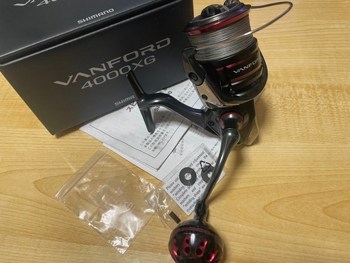 【引渡し済】 釣具 竿リールセット 20VANFORD 4000XG/ CROSTAGE 10ft