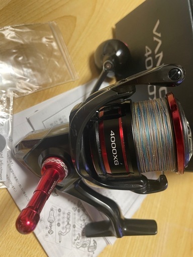 【引渡し済】 釣具 竿リールセット 20VANFORD 4000XG/ CROSTAGE 10ft