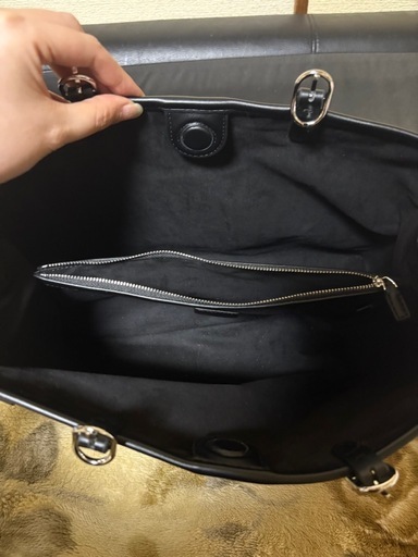 GGエンブレム   ラージトートバッグ GUCCI グッチ ブラック
