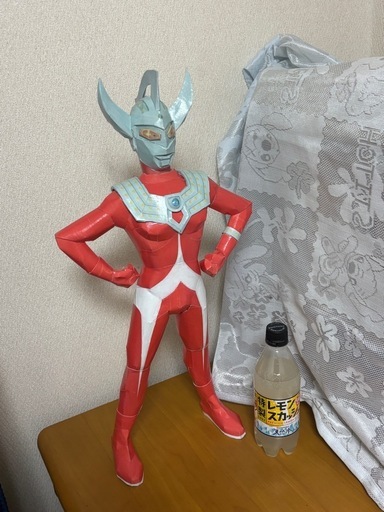 特大】ウルトラマン タロウペーパークラフト 完成品 約57㎝ 重さ77g 