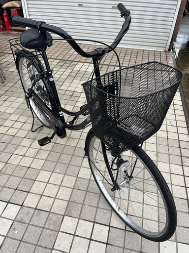 26インチ自転車　BLACK 美品！ 予約済み　