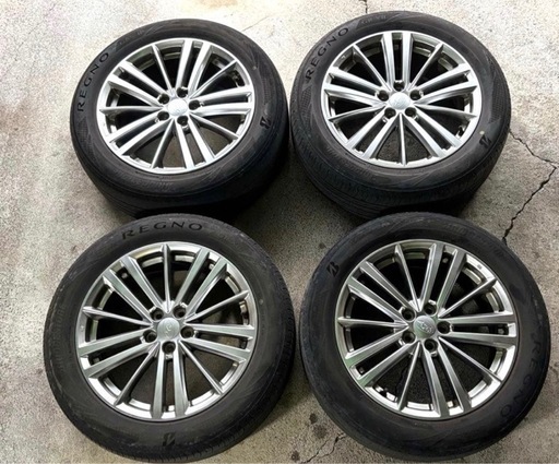 【スバル純正】17インチ & BS レグノ GR-XII 4本 アウトバック