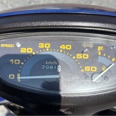 1261.HONDA AF27 スーパーディオ　2スト　原付　バイク　50cc 車体　埼玉の画像