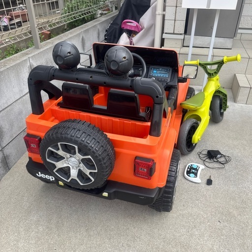 【動作確認済】電動乗用玩具 Jeep ラングラー ルビコン