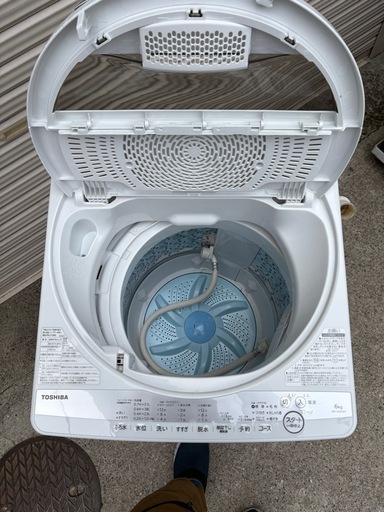 ✨TOSHIBA 2021年✨6,0kg洗濯機