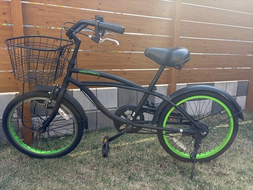レインボービーチクルーザー20インチ (ぐっち) 平塚の自転車の中古 