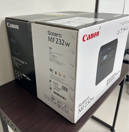 廃盤 【新品・未使用品】Canon Satera MF232w キヤノン モノクロ レーザー 複合機