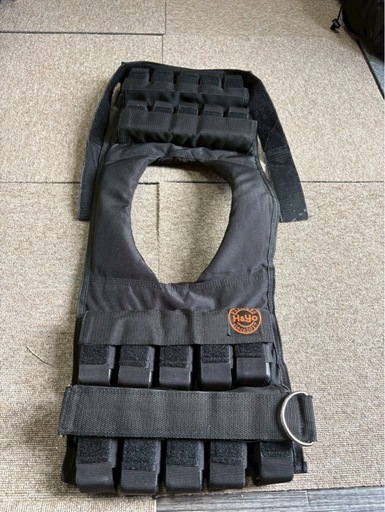 H&Yo ウエイトベスト 20kg 負荷調節可 筋トレ 加重ベスト 自重トレーニング