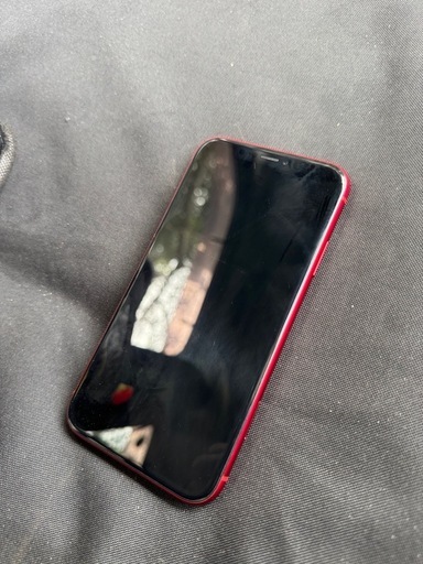 本日までiPhoneXR 64GB　RED