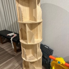 回転式本棚(4段)の画像