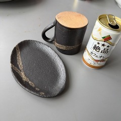 陶器のカップ
の画像