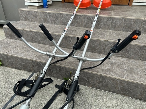 echo 草刈機 2本まとめて エンジン式 刈払機 ct24 軽〜くひける Lスタート