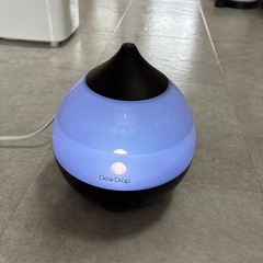おしゃれな木目調のアロマ加湿器の画像