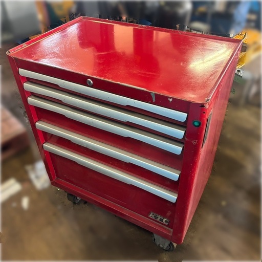 取引中：ローラーキャビネット／工具箱／5段5引出／KTC／EKW-1005R／