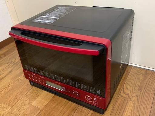 不具合 HITACHI ヘルシーシェフ MRO-VS8 過熱水蒸気オーブンレンジ レッド