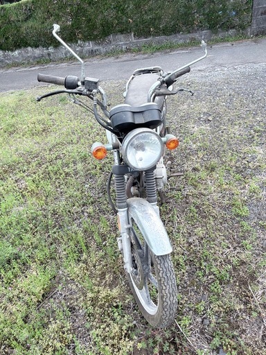 ヤマハ 125cc 不動車 キック圧縮あり タンク内錆無し 部品取り