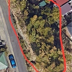 山林398㎡　厚木市愛名　