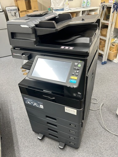 【印刷少トナー残多】東芝テック A3カラー複合機 e-STUDIO 5015AC 東芝 カウンター少 e-STUDIO カラー複合機 複合機