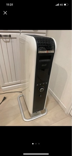 ミル オイルヒーター YAB-H1200TIM(W)